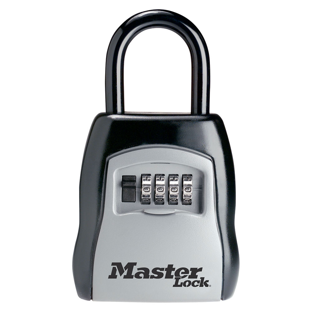 5 Key Capacity NEW Details about   Master Lock 5400D Set Your Own Combination Portable Lock Box 